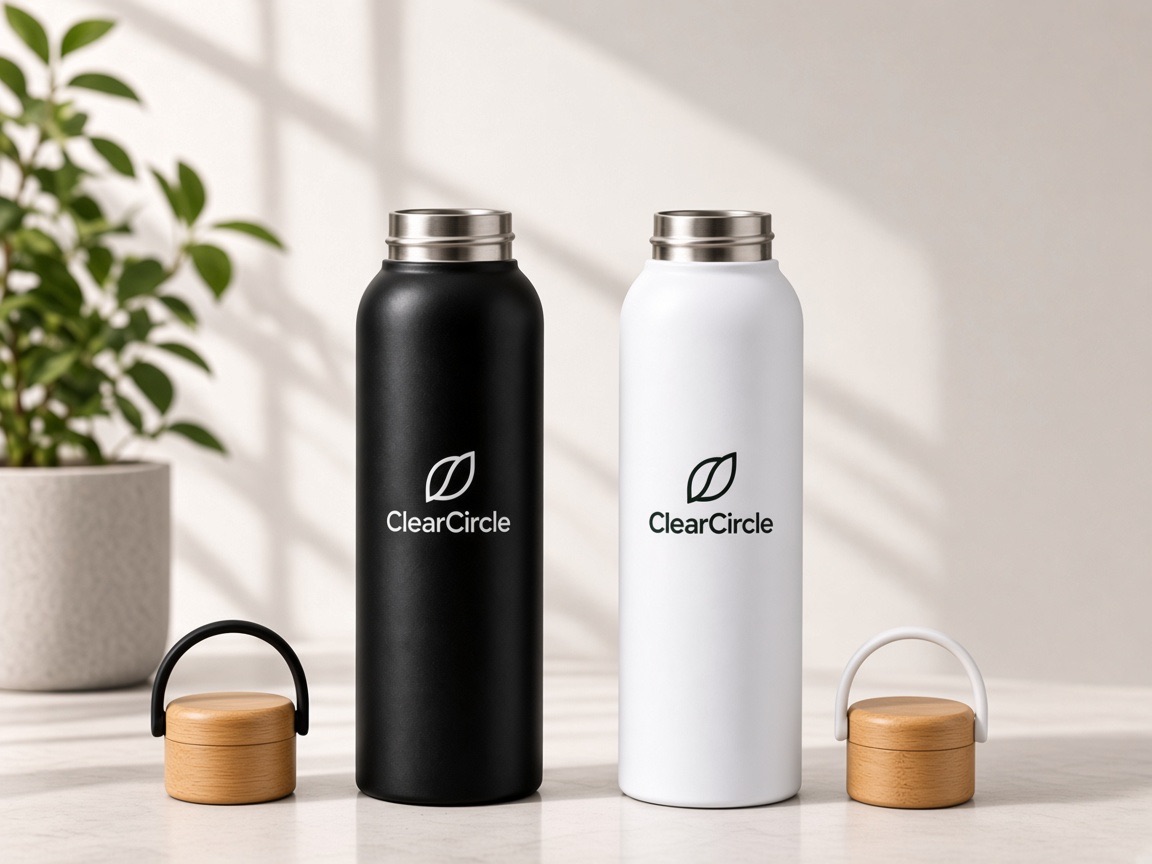 ClearCircle bottles with lids open